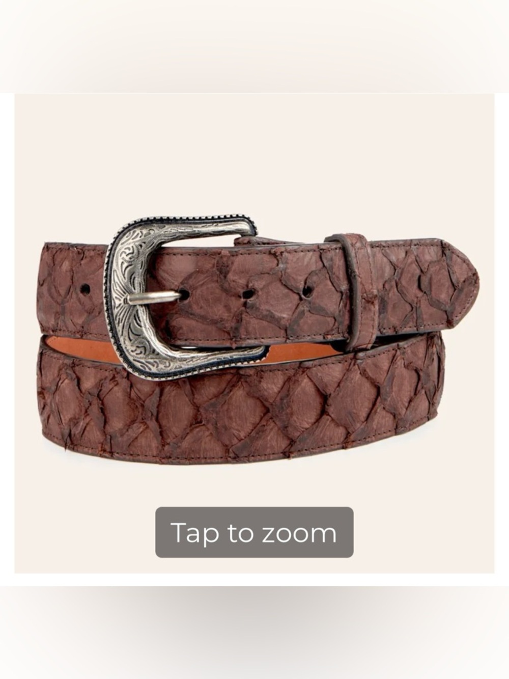 Cavender’s men’s brown belt